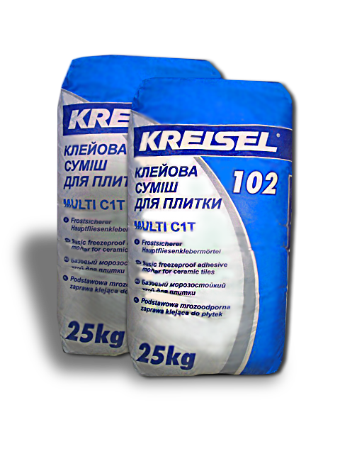 Клей для плитки Kreisel MULTI 102 25 кг