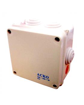 Коробка распределительная 100x100x70 мм (Acko)